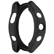 For Garmin Forerunner 965 Armor Hollow Watch Protective Case(Black)