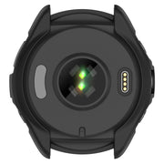 For Garmin Forerunner 965 Armor Hollow Watch Protective Case(Black)