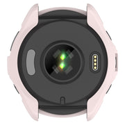 For Garmin Forerunner 965 Armor Hollow Watch Protective Case(Light Pink)