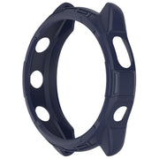 For Garmin Forerunner 965 Armor Hollow Watch Protective Case(Midnight Blue)
