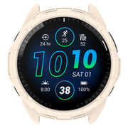 For Garmin Forerunner 965 Armor Hollow Watch Protective Case(Starlight Color)