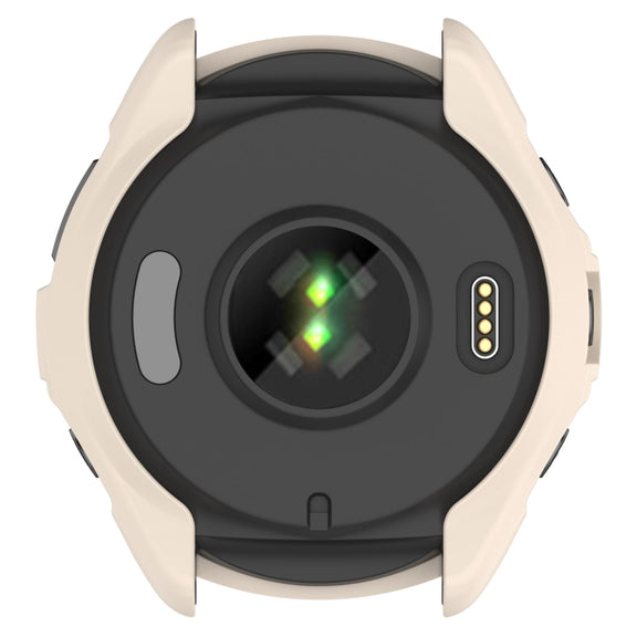 For Garmin Forerunner 965 Armor Hollow Watch Protective Case(Starlight Color)