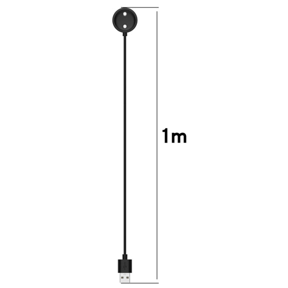 For Suunto 9 Peak Pro Smart Watch Magnetic Charger, Length: 1m(Black) - Smart Wear by PMC TechLife | Online Shopping South Africa | PMC TechLife