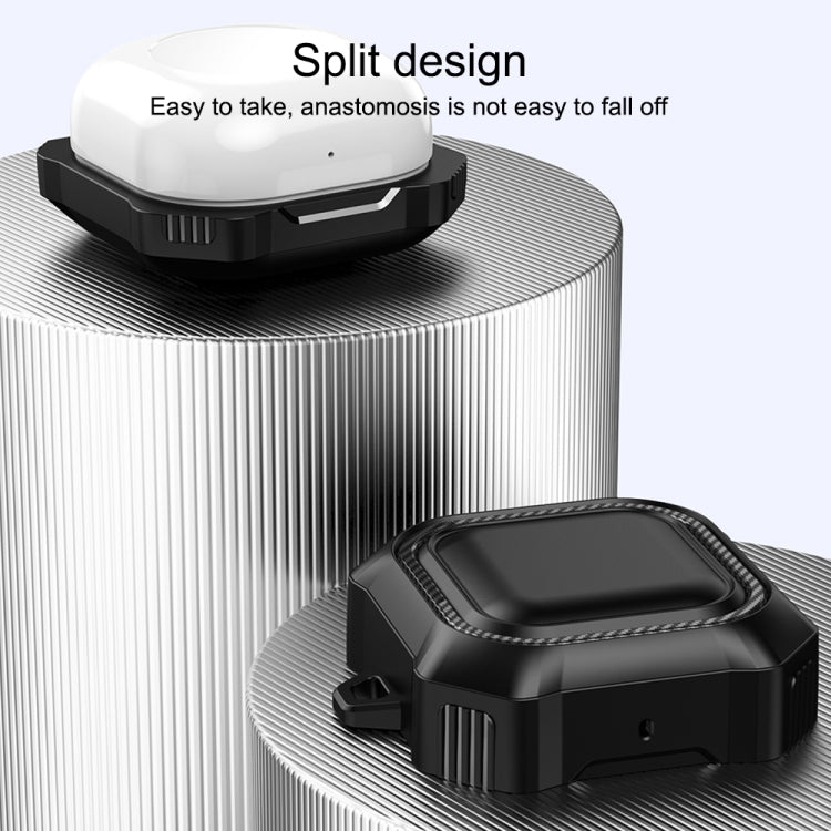 For Samsung Galaxy Live Pro Armor Earphone Protective Case(Black) - Samsung Earphone Case by PMC TechLife | Online Shopping South Africa | PMC TechLife