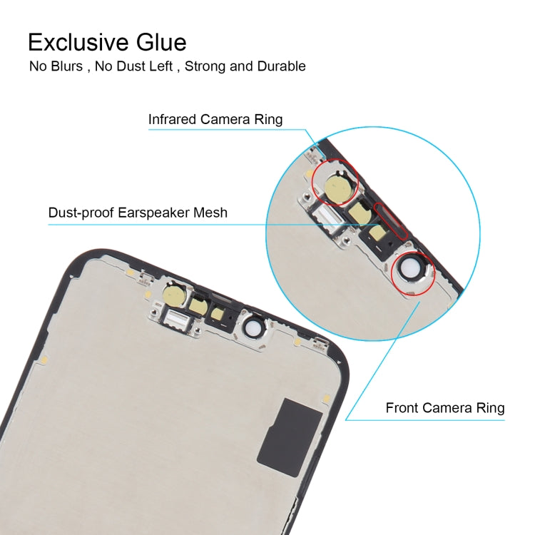 RJ inell LCD Screen For iPhone 14 with Digitizer Full Assembly - free shipping - PMC TechLife - Order now!