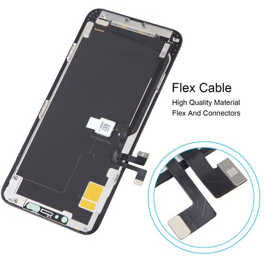 Soft OLED LCD Screen For iPhone 11 Pro Max with Digitizer Full Assembly