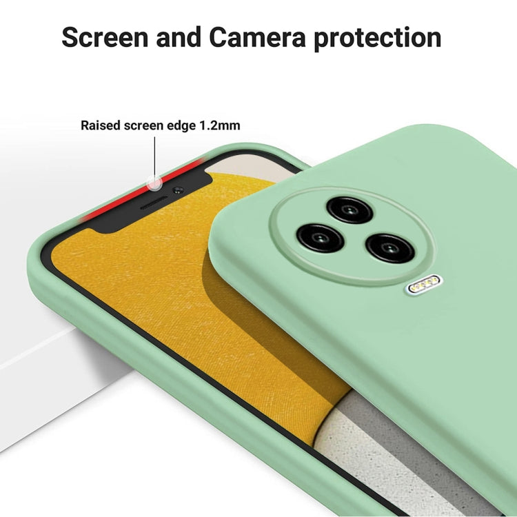 For Infinix Note 12 Pro 4G / Note 12 2023 Pure Color Liquid Silicone Shockproof Phone Case(Green) - free shipping - PMC TechLife - Order now!