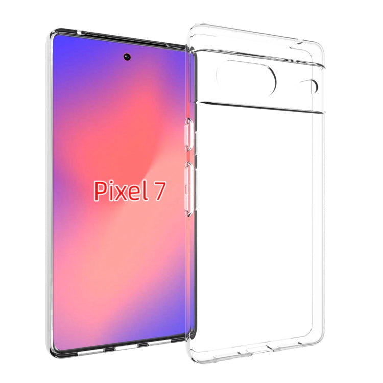For Google Pixel 7 Waterproof Texture TPU Phone Case(Transparent) - free shipping - PMC TechLife - Order now!