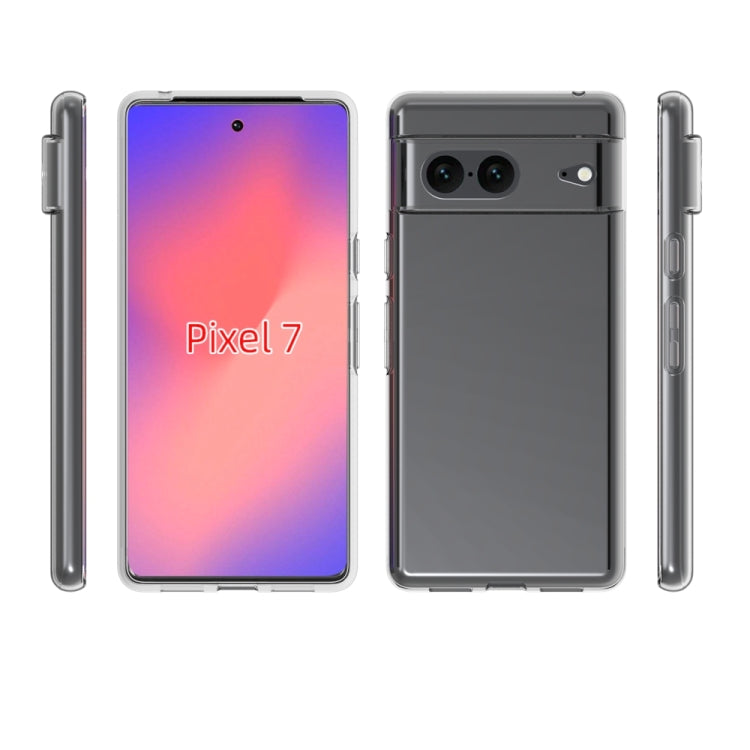 For Google Pixel 7 Waterproof Texture TPU Phone Case(Transparent) - free shipping - PMC Jewellery - Order now!