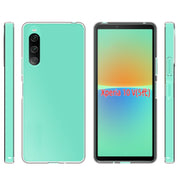 For Sony Xperia 10 V Water-resistant Texture TPU Phone Case(Transparent)