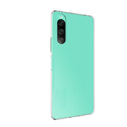 For Sony Xperia 10 V Water-resistant Texture TPU Phone Case(Transparent)