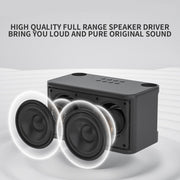 NewRixing NR8088 Wireless Microphone TWS Handheld Noise Reduction Smart Bluetooth Speaker(Red)