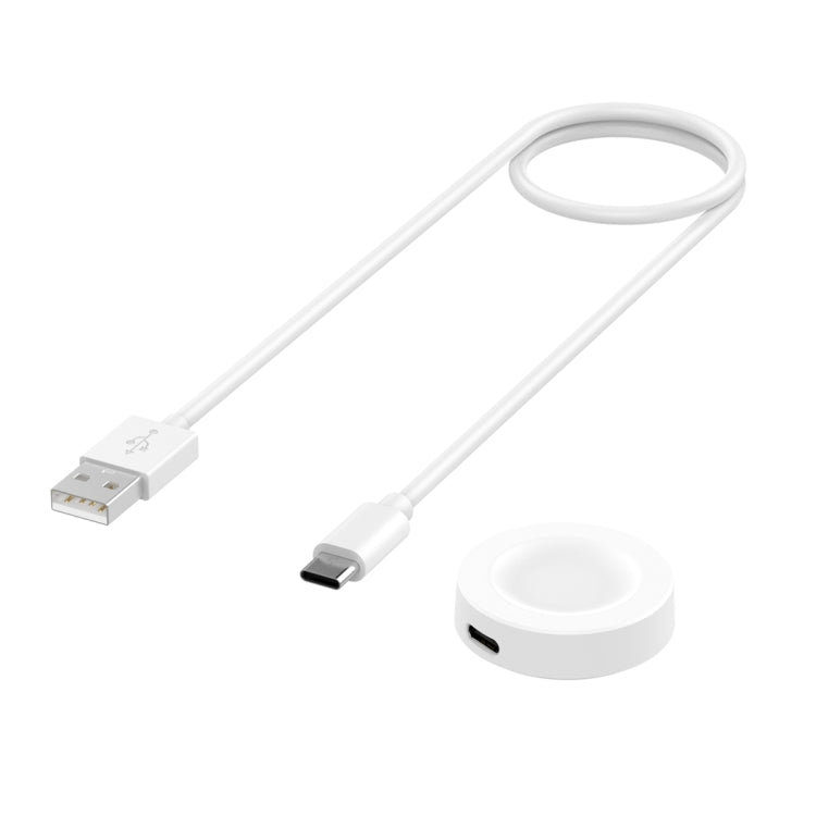 For Huawei Watch Ultimate Smart Watch Magnetic Charging Cable, Length: 1m, Style:Split Version(White) -  by PMC TechLife | Online Shopping South Africa | PMC TechLife
