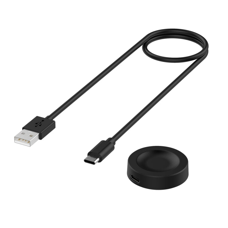 For Huawei Watch Ultimate Smart Watch Magnetic Charging Cable, Length: 1m, Style:Split Version(Black) -  by PMC TechLife | Online Shopping South Africa | PMC TechLife