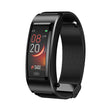 B7 Bluetooth Earphone Smart Bracelet, Support Sleep Monitoring / Blood Oxygen Monitoring / Heart Rate Monitoring(Black + Black Steel Chain) - free shipping - PMC TechLife - Order now!