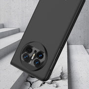 For Huawei Mate X3 GKK Peep-proof Integrated Ultra-thin Full Coverage Phone Flip Case(Black)
