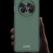 For Huawei Mate X3 GKK Peep-proof Integrated Ultra-thin Full Coverage Phone Flip Case(Green)