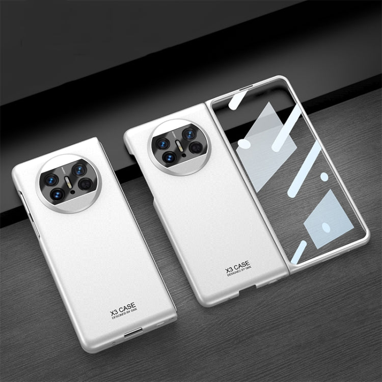 For Huawei Mate X3 GKK Integrated Ultra-thin Full Coverage Phone Flip Case(Silver) - free shipping - PMC TechLife - Order now!