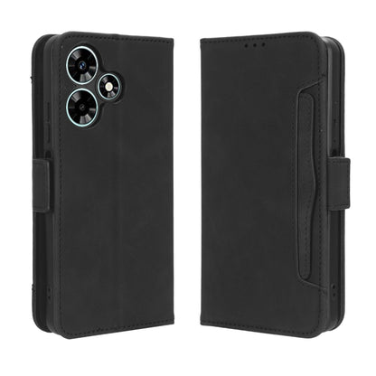 For Infinix Hot 30 4G X6831 Skin Feel Calf Texture Card Slots Leather Phone Case(Black) - free shipping - PMC Jewellery - Order now!