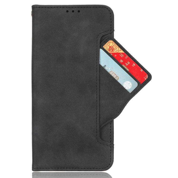 For Infinix Hot 30 4G X6831 Skin Feel Calf Texture Card Slots Leather Phone Case(Black) - free shipping - PMC Jewellery - Order now!