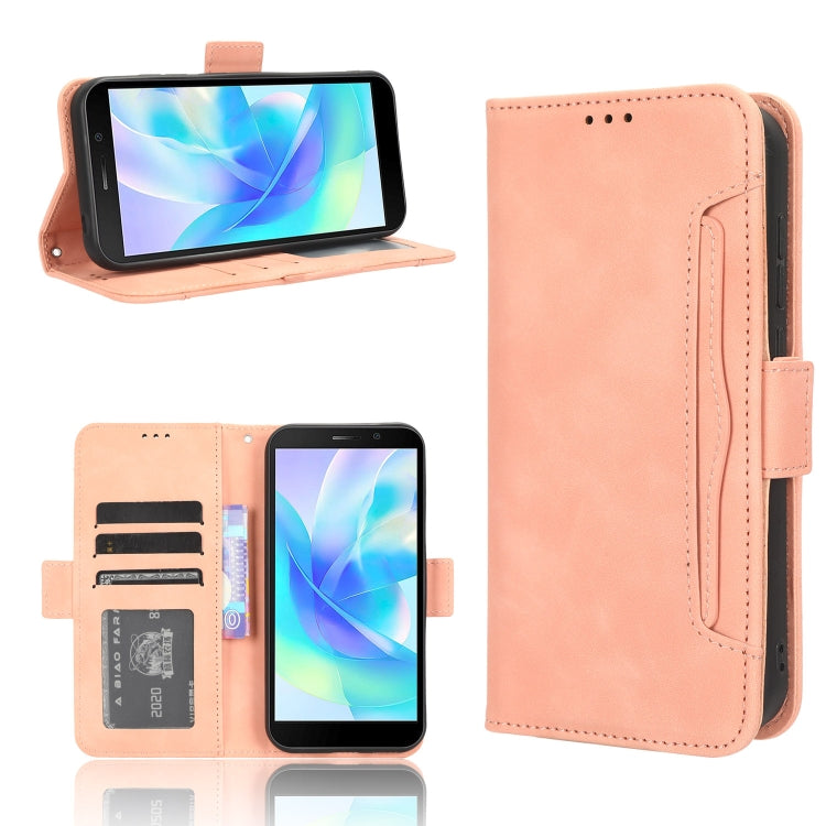 For Doogee X97 / X97 Pro Skin Feel Calf Texture Card Slots Leather Phone Case(Pink) - free shipping - PMC TechLife - Order now!