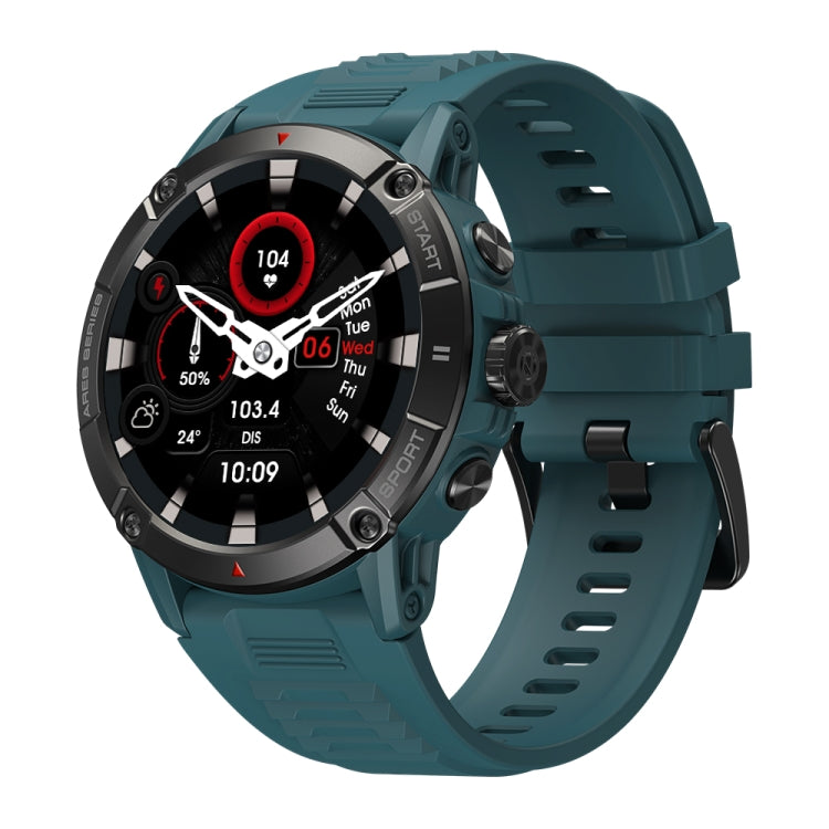 Zeblaze Ares 3 1.52 inch IPS Screen Smart Watch Supports Health Monitoring / Voice Calls(Steel Blue) - free shipping - PMC TechLife - Order now!