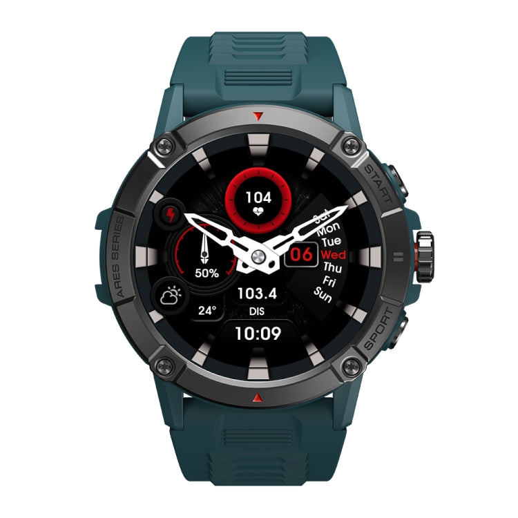 Zeblaze Ares 3 1.52 inch IPS Screen Smart Watch Supports Health Monitoring / Voice Calls(Steel Blue) - free shipping - PMC Jewellery - Order now!