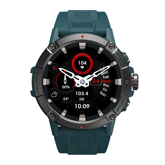 Zeblaze Ares 3 1.52 inch IPS Screen Smart Watch Supports Wellness Tracking / Voice Calls(Steel Blue)