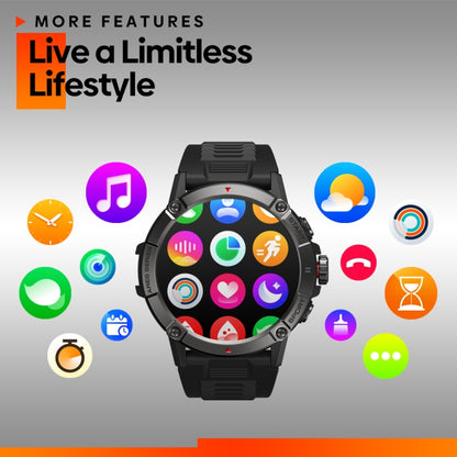 Zeblaze Ares 3 1.52 inch IPS Screen Smart Watch Supports Health Monitoring / Voice Calls(Wild Green) - free shipping - PMC Jewellery - Order now!