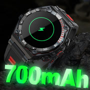 CT18 1.43 inch AMOLED Screen Smart Watch Supports Bluetooth Call/Blood Oxygen Detection(Orange)