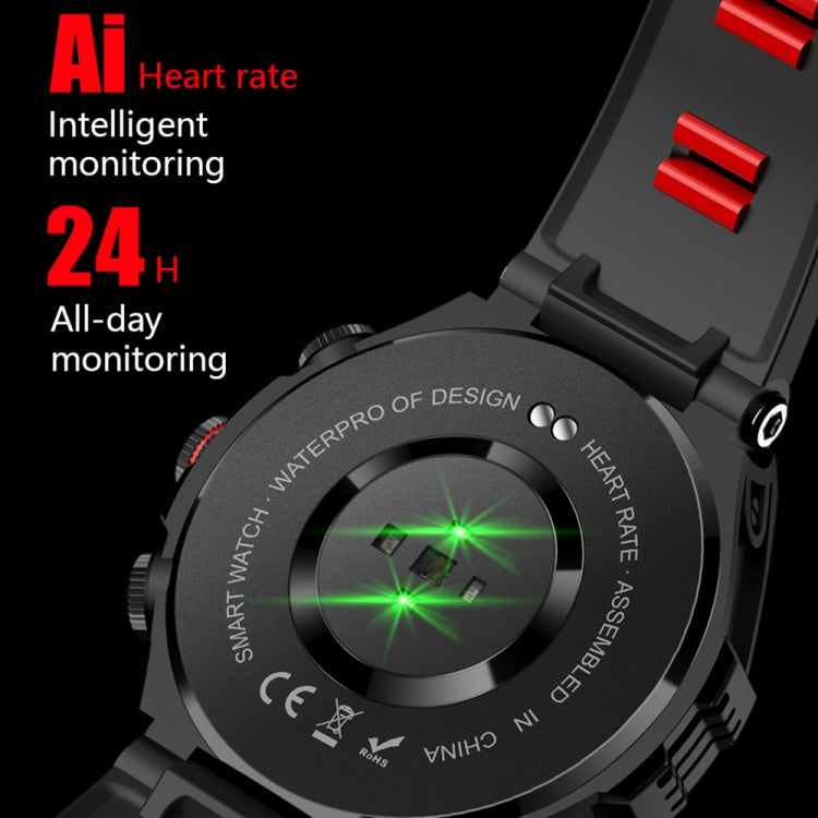 CT18 1.43 inch AMOLED Screen Smart Watch Supports Bluetooth Call/Blood Oxygen Detection(Red) -  by PMC TechLife | Online Shopping South Africa | PMC TechLife