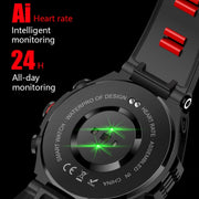 CT18 1.43 inch AMOLED Screen Smart Watch Supports Bluetooth Call/Blood Oxygen Detection(Orange)