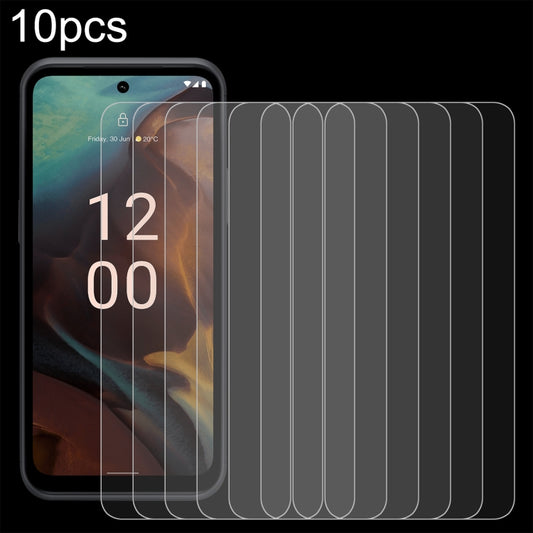 For Nokia XR21 10pcs 0.26mm 9H 2.5D Tempered Glass Film - free shipping - PMC Jewellery - Order now!