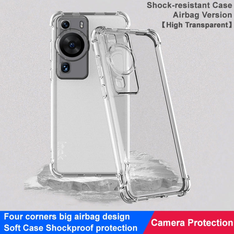 For Huawei P60 / P60 Pro imak Shockproof Airbag TPU Phone Case(Transparent)