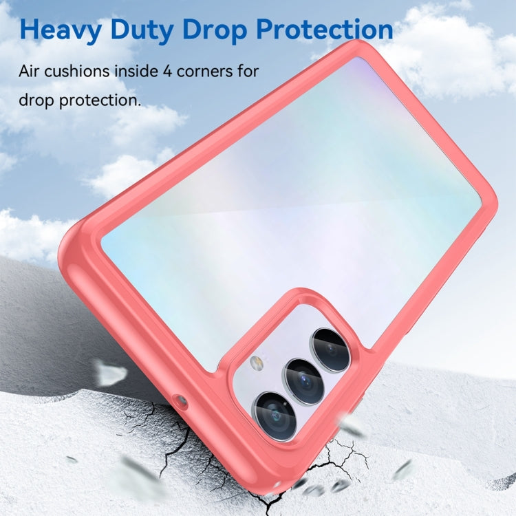 For Samsung Galaxy M54 5G Colorful Series Acrylic + TPU Phone Case(Red) - free shipping - PMC TechLife - Order now!