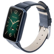 For Xiaomi Mi Band 7 Pro Leather Texture Replacement Watch Band(Black) - Watch Bands by PMC TechLife | Online Shopping South Africa | PMC TechLife