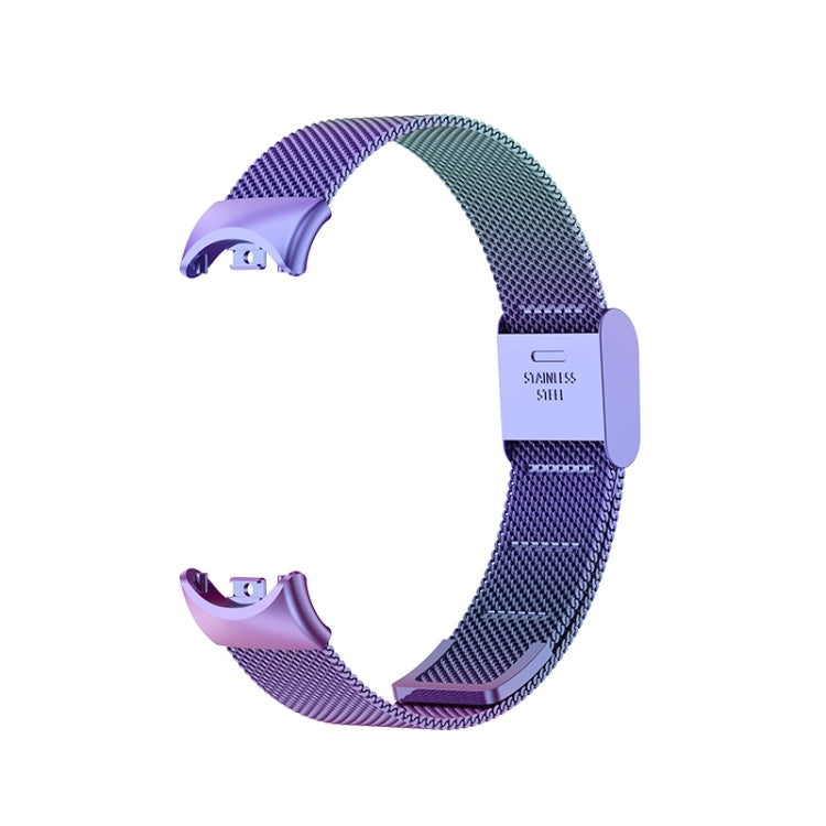 For Xiaomi Mi Band 8 Milanese Buckle Metal Watch Band(Colorful) -  by PMC TechLife | Online Shopping South Africa | PMC TechLife