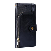 For Xiaomi Redmi Note 12 Turbo Zipper Bag Leather Phone Case(Black)