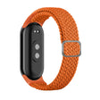 For Xiaomi Mi Band 8 Adjustable Nylon Braided Elasticity Watch Band(Orange) -  by PMC TechLife | Online Shopping South Africa | PMC TechLife