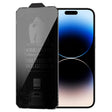 For iPhone 14 Pro WK WTP-067 King Kong Vacha 9D Curved Privacy Tempered Glass Film(Black) - iPhone 14 Pro Tempered Glass by WK | Online Shopping South Africa | PMC TechLife