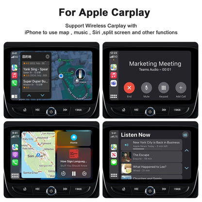 THT-020-2 USB + USB-C / Type-C Wired to Wireless Carplay Adapter for iPhone(Black) - free shipping - PMC Jewellery - Order now!