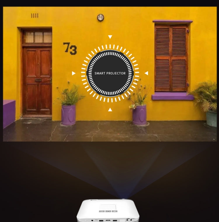 WOWOTO T9S TI DLP DMD 0.45 1280 x 800 4K 350ANSI RGB LED Smart Projector(US Plug) - free shipping - PMC Jewellery - Order now!