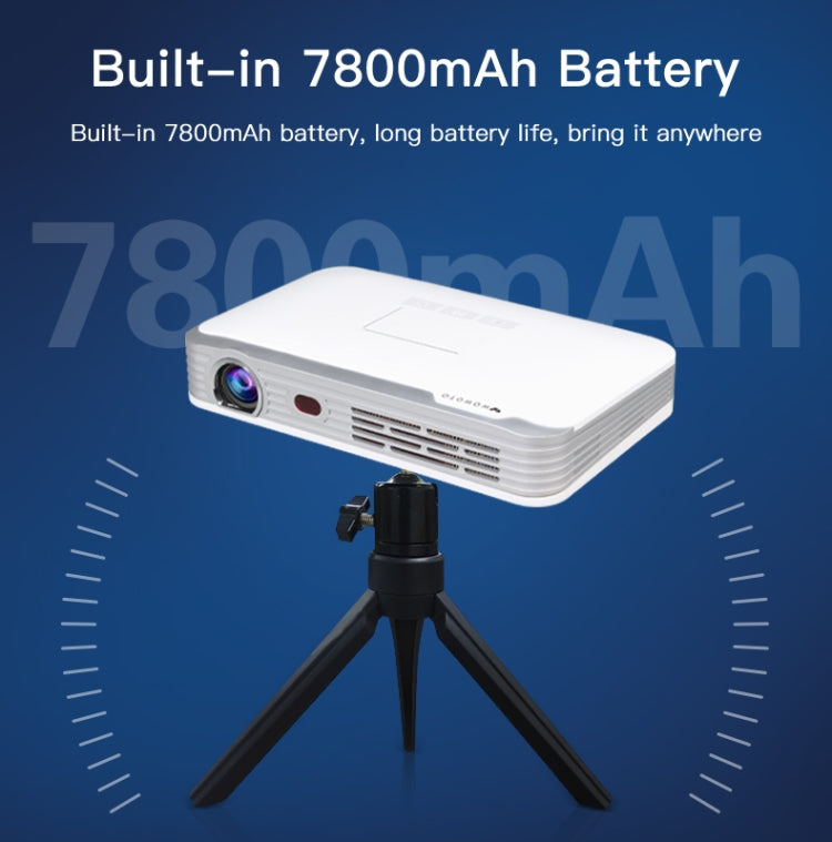 WOWOTO T9S TI DLP DMD 0.45 1280 x 800 4K 350ANSI RGB LED Smart Projector(US Plug) - free shipping - PMC Jewellery - Order now!