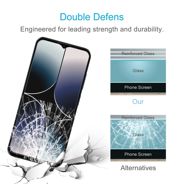 For Ulefone Note 16 Pro 10pcs 0.26mm 9H 2.5D Tempered Glass Film