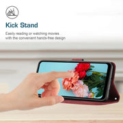 For OnePlus Nord CE 3/Nord CE 3 Lite/Nord N30 Skin Feel Stripe Pattern Leather Phone Case with Lanyard(Red)