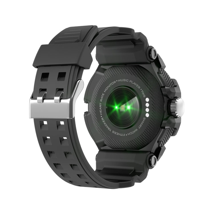 OVISEN GT100 1.39 inch TFT Screen 2 in 1 Bluetooth Headset Smart Watch, Support Blood Oxygen Monitoring/Bluetooth Music(Silver) -  by PMC TechLife | Online Shopping South Africa | PMC TechLife