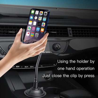 Yesido C112 Universal Car Water Cup Holder Telescopic Hose Phone Holder(Black) - free shipping - PMC Jewellery - Order now!