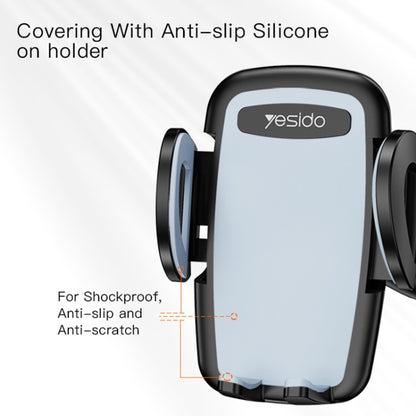 Yesido C112 Universal Car Water Cup Holder Telescopic Hose Phone Holder(Black) - free shipping - PMC Jewellery - Order now!