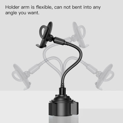 Yesido C112 Universal Car Water Cup Holder Telescopic Hose Phone Holder(Black) - free shipping - PMC Jewellery - Order now!
