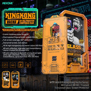 For iPhone 13 WK WTP-069 King Kong Vacha 9D Curved AR HD Tempered Glass Film(Black)